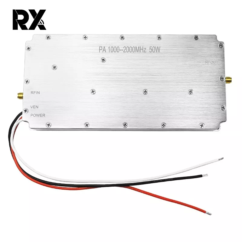 50W 1000-2000MHz No-signal-sourcue Power Amplifier